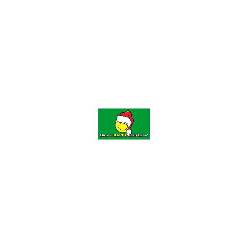 Vista Flags Christmas Smiley Premium 3x5 Flag