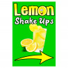 Lemon Shake Ups Economy A-Frame Sign 24" Wide by 36" Tall (Made in The USA) 841098109196