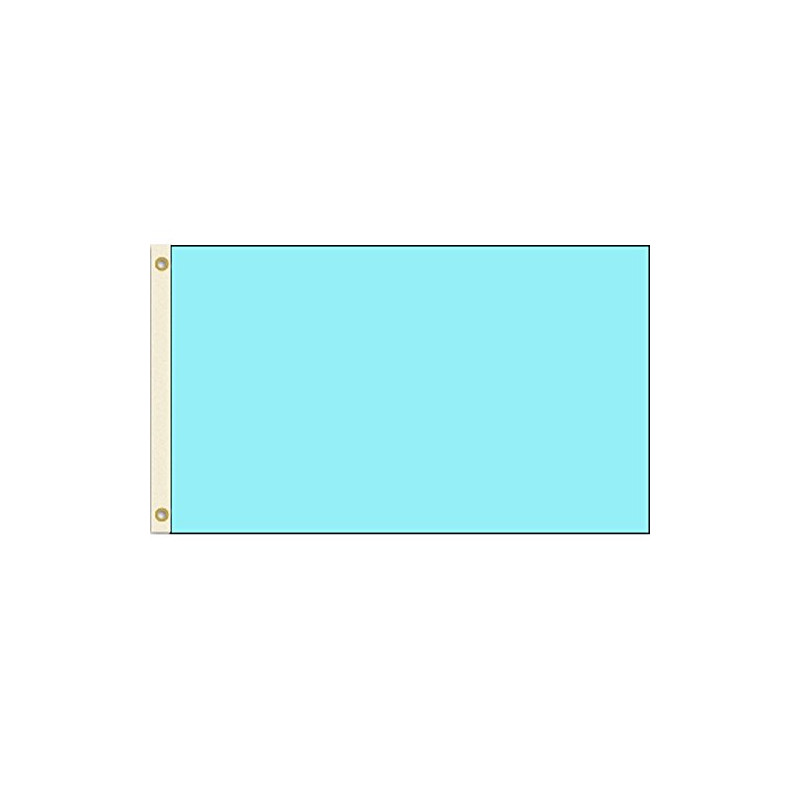 Vista Flags Solid Light Blue 2x3 Polyester Flag