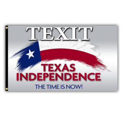 VF Display TEXIT Texas Independence Premium 3x5 Polyester Flag 841098174088