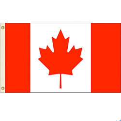Vista Flags Canada 2x3 Polyester Flag