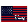 VF Display Black & Red Striped US Flag Pattern Premium 3x5 Polyester Flag (US Made)
