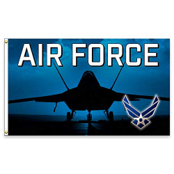 VF Display AIR Force Flag 3x5 Polyester Flag (Made in The USA)