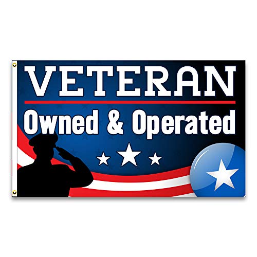 Veteran Owned & Operated Premium 3x5 foot Flag OR Optional Flag with Mounting Ki - Picture 3 of 4