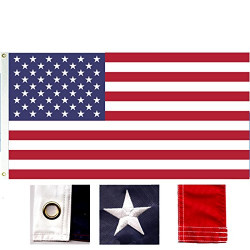 Vista Flags American (U.S.A.) 3x5 Embroidered Nylon Flag