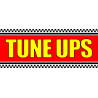 Tune Up Vinyl Banner with Optional Sizes (Made in the USA)