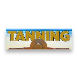 TANNING Vinyl Banner with...