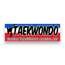 TAEKWONDO Vinyl Banner with...