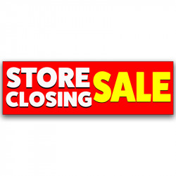 Store Closing Sale Vinyl...