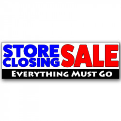 Store Closing Sale Vinyl...