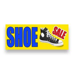 SHOE SALE Vinyl Banner with Optional Sizes (Made in the USA)
