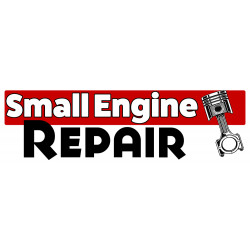 Small Engine Repair Vinyl...