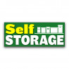 Self Storage Vinyl Banner with Optional Sizes (Made in the USA)