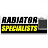 Radiator Specialist Vinyl Banner with Optional Sizes (Made in the USA)