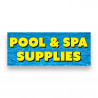 POOL & SPA SUPPLIES Vinyl Banner with Optional Sizes (Made in the USA)
