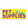 Pet Supplies Vinyl Banner with Optional Sizes (Made in the USA)