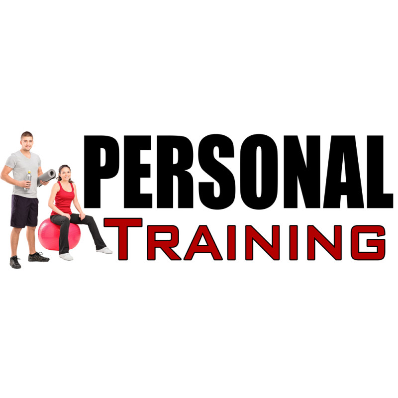 Personal Training Vinyl Banner with Optional Sizes (Made in the USA)