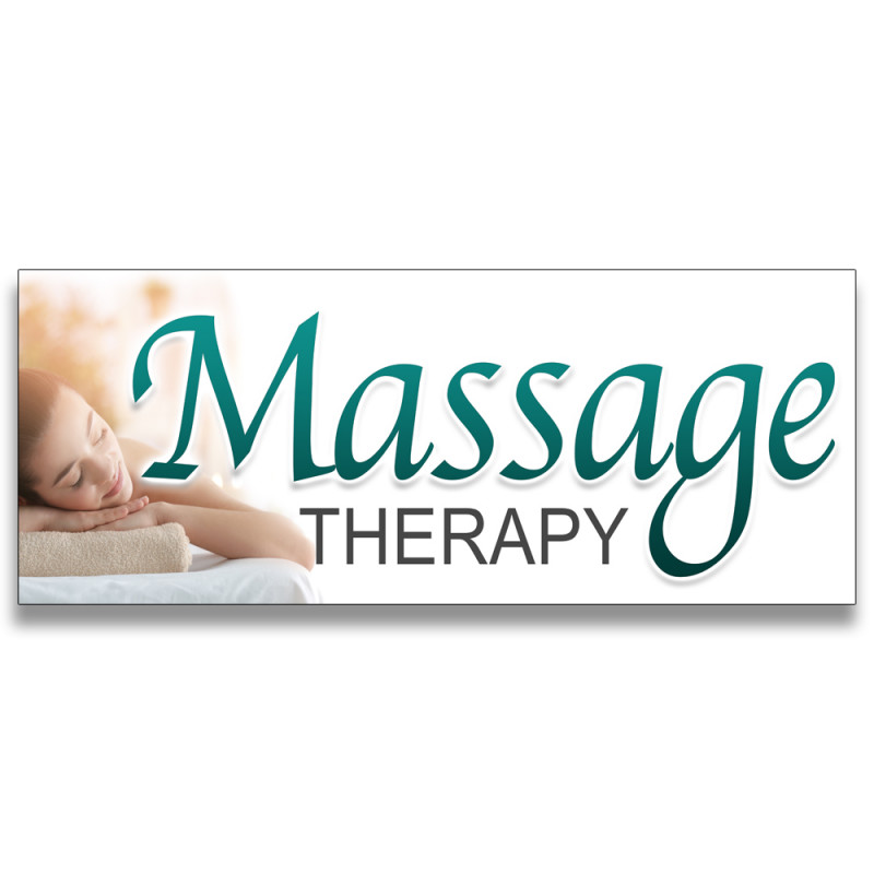 Massage Vinyl Banner with Optional Sizes (Made in the USA)