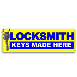 Locksmith Vinyl Banner with...
