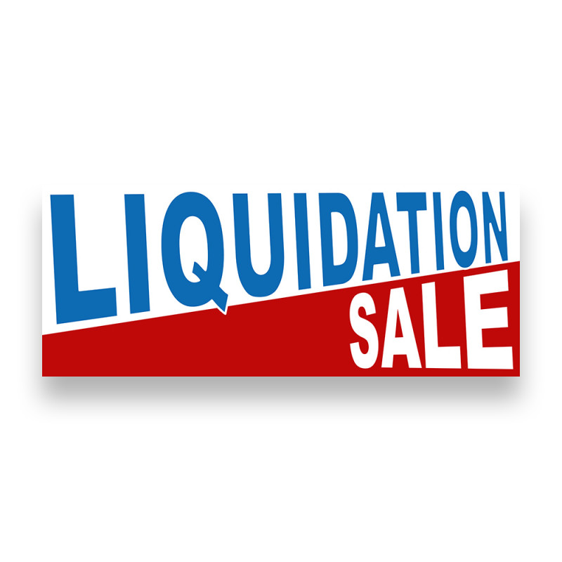 LIQUIDATION SALE Vinyl Banner with Optional Sizes (Made in the USA)
