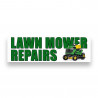 LAWN MOWER REPAIR Vinyl Banner with Optional Sizes (Made in the USA)