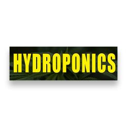 HYDROPONICS Vinyl Banner...