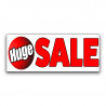 Huge Sale Vinyl Banner with Optional Sizes (Made in the USA)