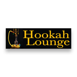 HOOKAH LOUNGE Vinyl Banner...
