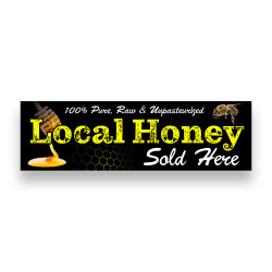 Local Honey Vinyl Banner...