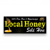 Local Honey Vinyl Banner with Optional Sizes (Made in the USA)