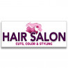 Hair Salon Vinyl Banner with Optional Sizes (Made in the USA)