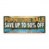 Furniture Sale Vinyl Banner with Optional Sizes (Made in the USA)