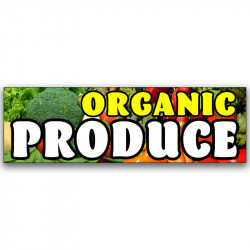 Organic Produce Vinyl...