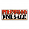 Firewood for Sale Vinyl Banner with Optional Sizes (Made in the USA)