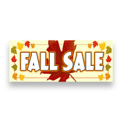 FALL SALE Vinyl Banner with Optional Sizes (Made in the USA)