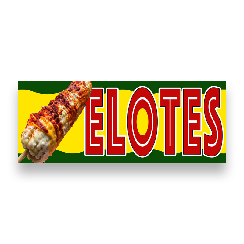 ELOTES Vinyl Banner with Optional Sizes (Made in the USA)