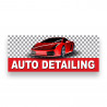AUTO DETAILING Vinyl Banner with Optional Sizes (Made in the USA)