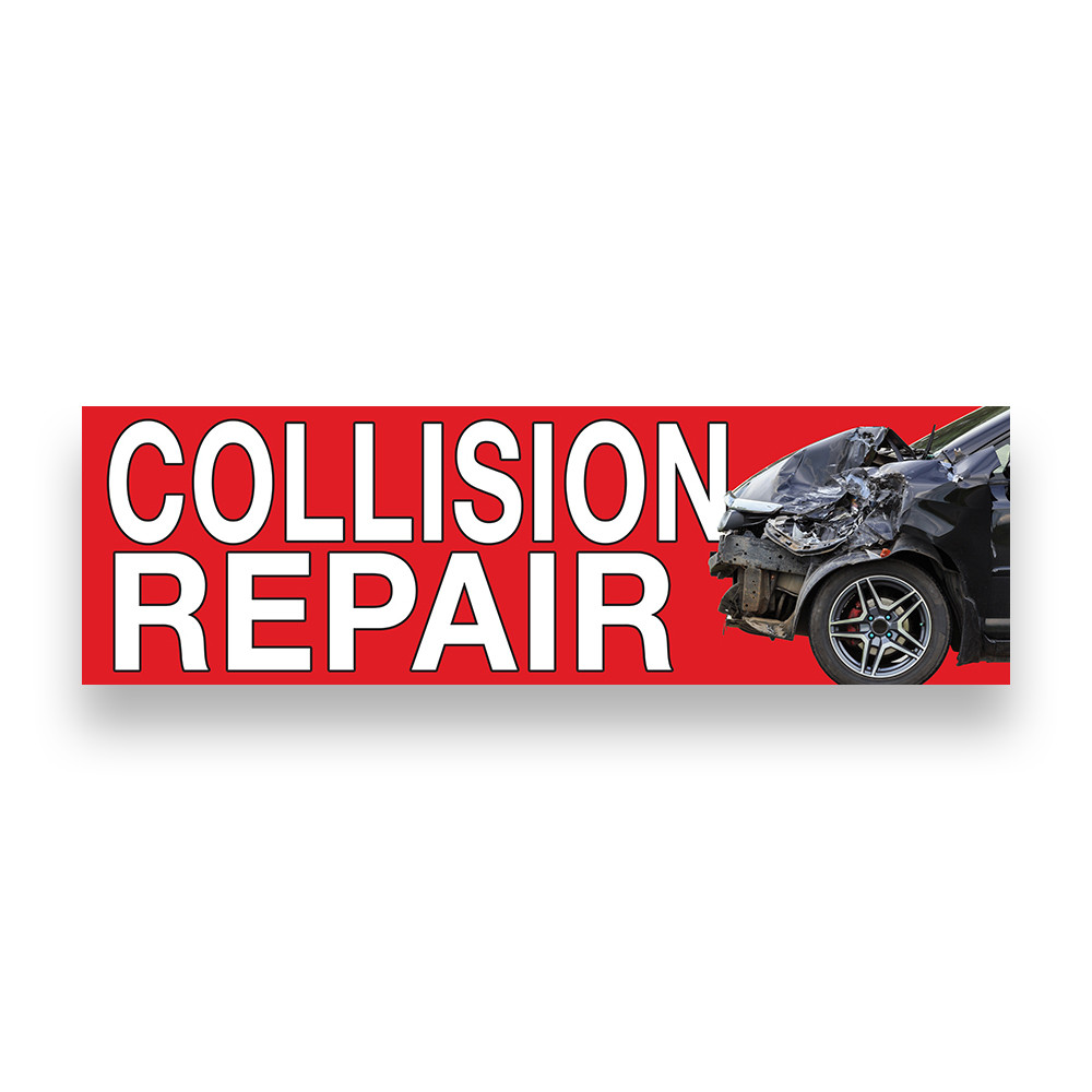 COLLISION REPAIR Vinyl Banner with Optional Sizes (Made in the USA) | eBay