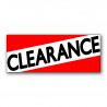 Clearance Vinyl Banner with Optional Sizes (Made in the USA)
