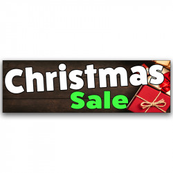 Christmas Sale Vinyl Banner...