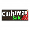 Christmas Sale Vinyl Banner with Optional Sizes (Made in the USA)