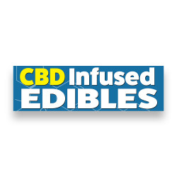 CBD INFUSED EDIBLES Vinyl...