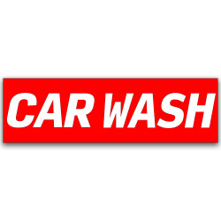 Car Wash Vinyl Banner with...