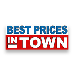 BEST PRICES IN TOWN Vinyl Banner with Optional Sizes (Made in the USA)