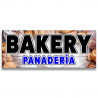 Bakery/ Panadería Vinyl Banner with Optional Sizes (Made in the USA)