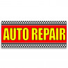 Auto Repair Vinyl Banner with Optional Sizes (Made in the USA)