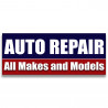 Auto Repair all makes and models Vinyl Banner with Optional Sizes (Made in the USA)