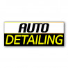 Auto Detailing Vinyl Banner with Optional Sizes (Made in the USA)
