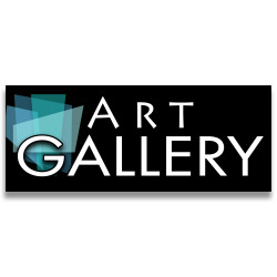 Art Gallery Vinyl Banner with Optional Sizes (Made in the USA)