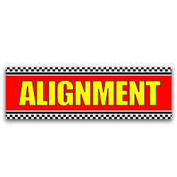 Alignment Vinyl Banner with...